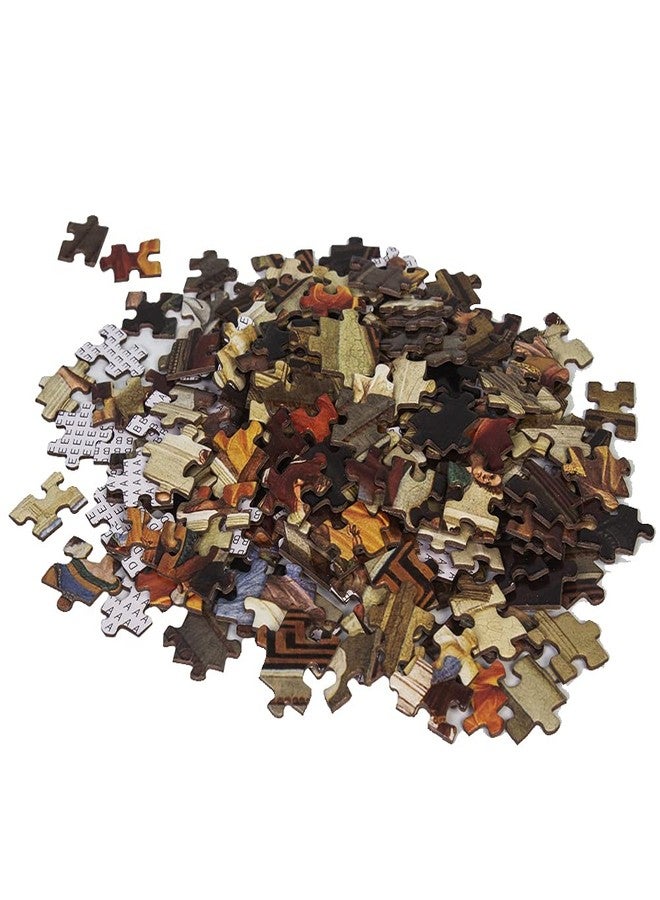 MaxRenard Fine Art Famous Oil Painting Jigsaw Puzzle 1000 Pieces The School of Athens Raphael Puzzle for Adult Museum Collection Home Decoration Family Game Gift - Image 5